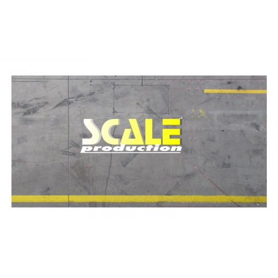 1/24 Self-Adhesive Pitlane Diorama/Display Base Sticker 5 (225x120mm)