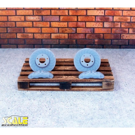 1/24 1/25 Brake Discs & Calipers (2 sets) 1/24 1/25 Brake Discs & Calipers (2 sets)