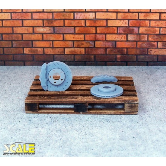 1/24 1/25 Brake Discs & Calipers (2 sets) 1/24 1/25 Brake Discs & Calipers (2 sets)