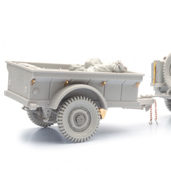 1/16 WWII US Army T-3 Trailer