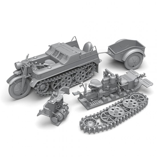 1/16 WWII SdKfz.2 Kleines Kettenkrad Typ HK101