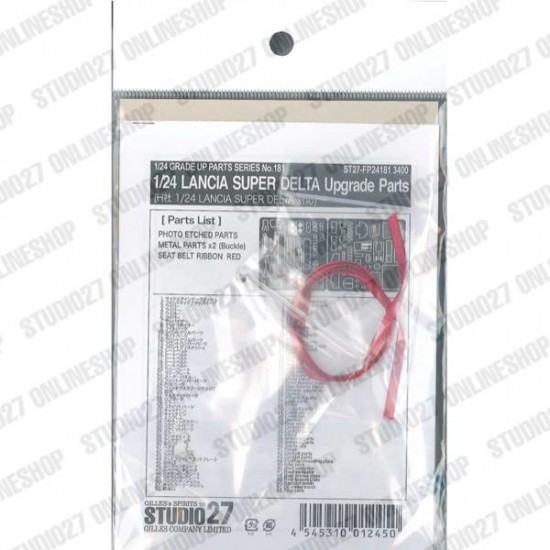 1/24 Lancia Super Delta Upgrade Parts for Hasegawa kit 1/24 Lancia Super Delta Upgrade Parts for Hasegawa kit