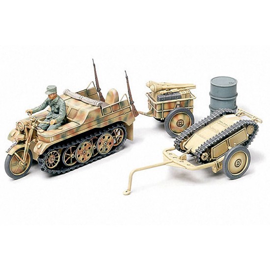 1/48 Kettenkrad with Cart & Goliath Vehicle 1/48 Kettenkrad with Cart & Goliath Vehicle