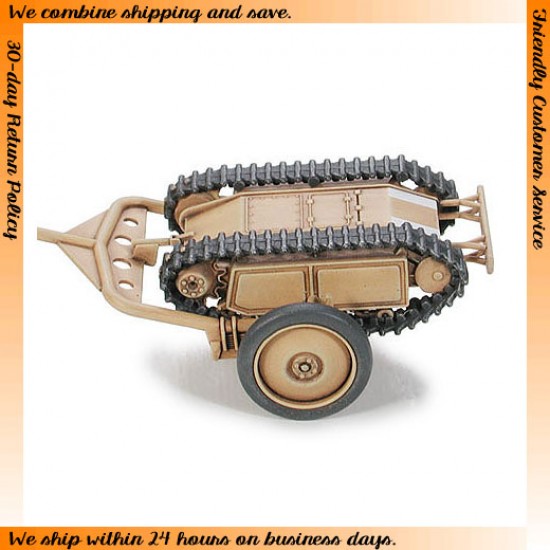 1/48 Kettenkrad with Cart & Goliath Vehicle 1/48 Kettenkrad with Cart & Goliath Vehicle