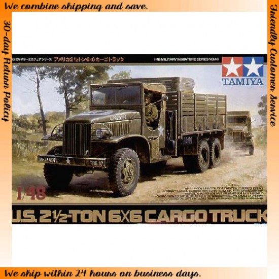 1/48 US 2.5ton 6x6 Cargo Truck