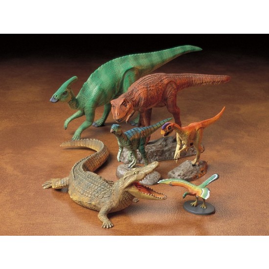1/35 Dinosaur Series Diorama Set No.7 - Mesozoic Creatures