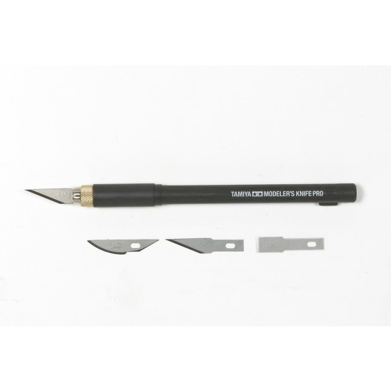 Modellers Knife Pro (Body & Blades: 3x Straight, 2x Curved, 2x Chisel)