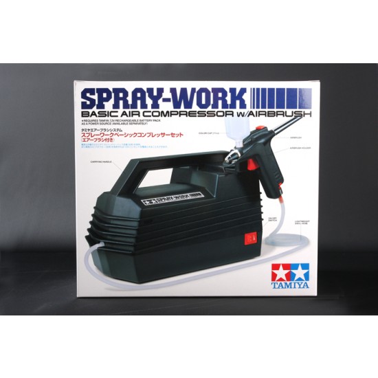 Spray-Work Basic Compressor with Airbrush