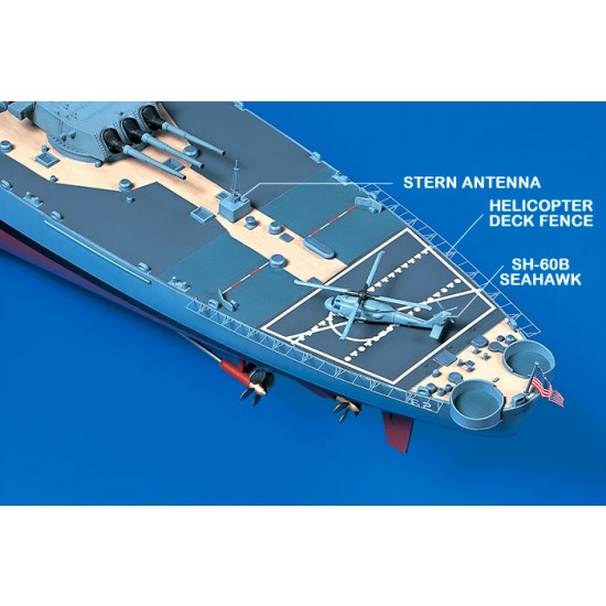 1/350 US Battleship BB-62 New Jersey (Modern) 1/350 US Battleship BB-62 New Jersey (Modern)