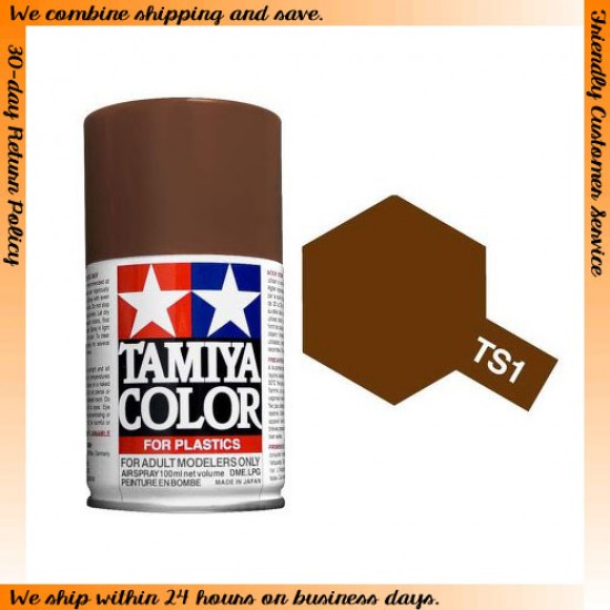 Lacquer Spray Paint TS-1 Red Barn (100ml)