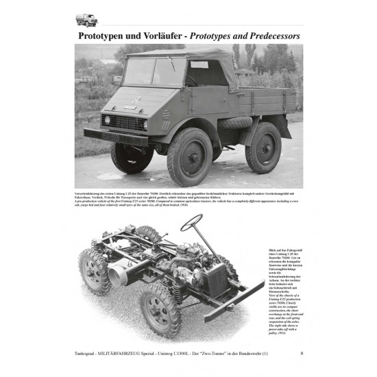 German Military Vehicles Special Vol.47 UNIMoG U1300L: Legendary 2t Truck #1 Development