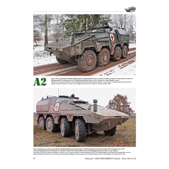German Military Vehicles Special Vol.72 GTK Boxer A0-A1-A2 Mothership