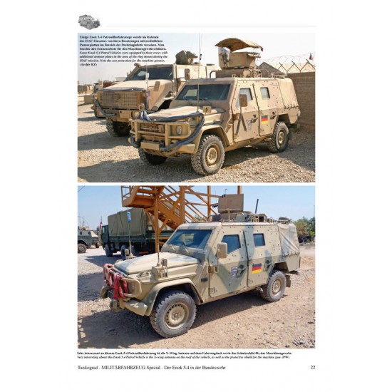 The Enok 5.4 Protected Wheeled Vehicle and Variants in the Modern German Army (English)