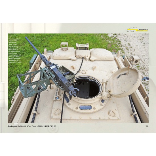 In Detail - Fast Track 08: M88A2 HERCULES US Armoured Recovery Vehicle (English, 40pages)
