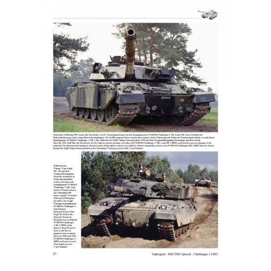 British Vehicles Special Vol.20 Challenger 1: The Last Cold War Era Tank (English)