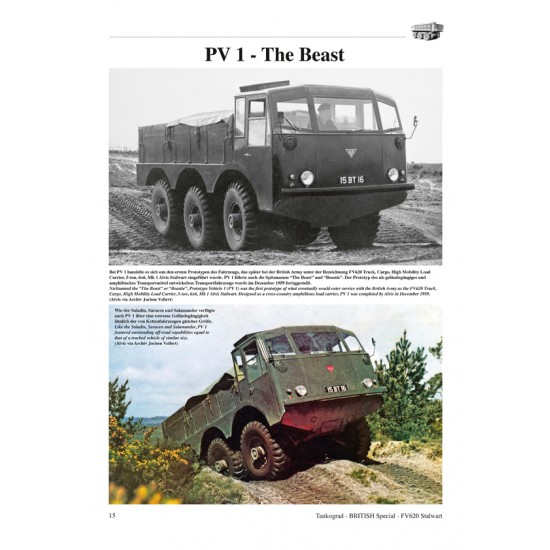 British Vehicles Special Vol.27 FV620 Stalwart High Mobility Load Carrier (English)