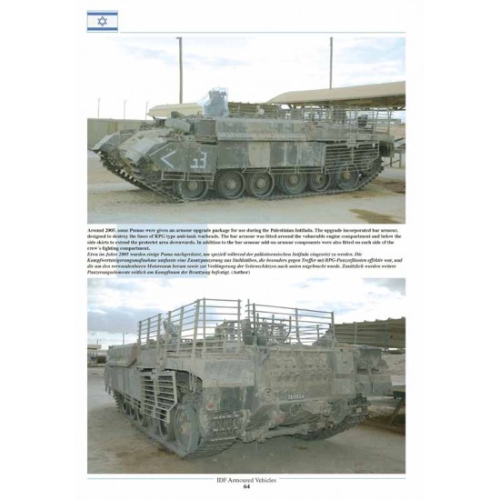 IDF - Modern Israeli Army Tracked Armoured Vehicles (English, 160 pages, hardcover)