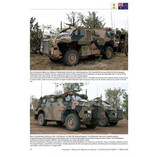 Missions & Manoeuvres Vol.12 Australian Army 1st Brigade (English, 64 pages)
