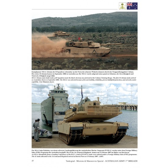 Missions & Manoeuvres Vol.12 Australian Army 1st Brigade (English, 64 pages)