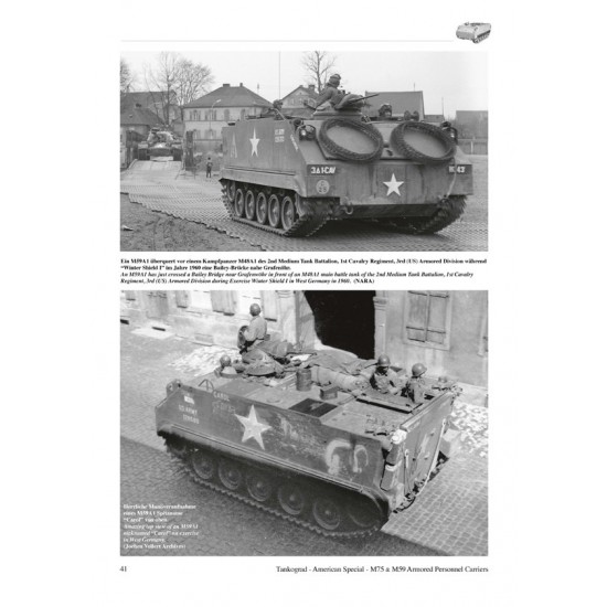 US Army Special Vol.40 M75-M59 Boxes on Tracks - APC in the Cold War (64 pages) US Army Special Vol.40 M75-M59 Boxes on Tracks - APC in the Cold War (64 pages)