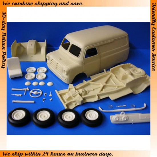 1/24 Bedford CA van (Complete Curbside Resin kit)