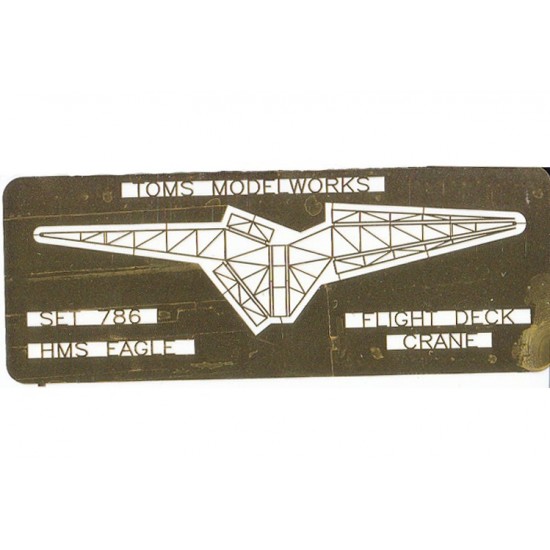1/700 HMS Eagle (94) Crane Aircraft Handling Crane for HP-Models 1/700 HMS Eagle (94) Crane Aircraft Handling Crane for HP-Models