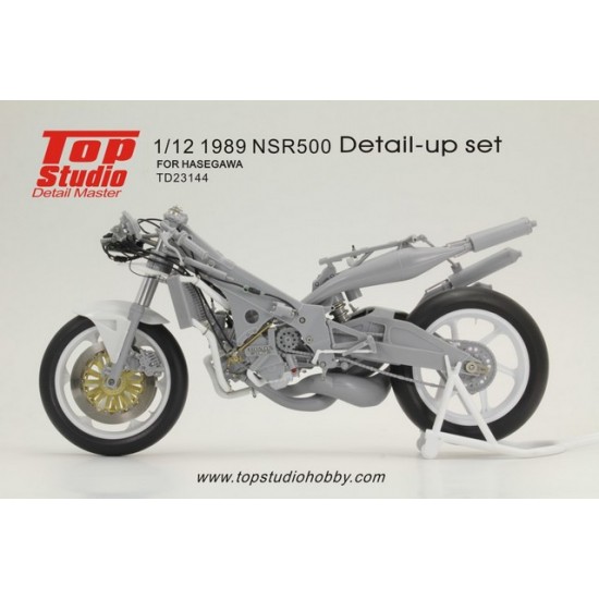 1/12 Honda NSR500 1989 Detail-up Set for Hasegawa kit (Resin+PE+Metal parts)