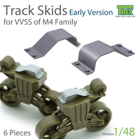 1/48 Track Skids Set (Early Version) for M4 Family