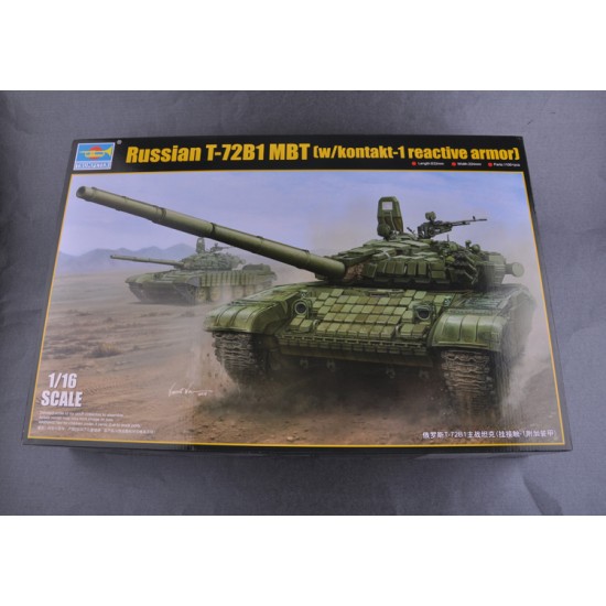 1/16 Russian T-72B/B1 MBT (w/kontakt-1 reactive armour)