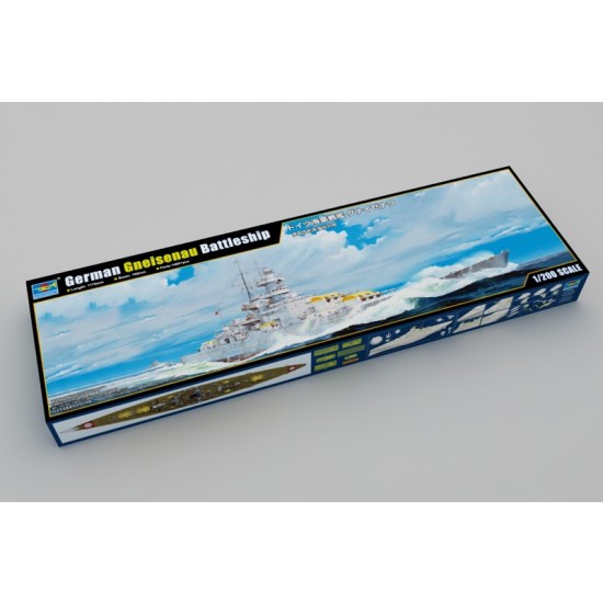 1/200 German Gneisenau Battleship 1/200 German Gneisenau Battleship
