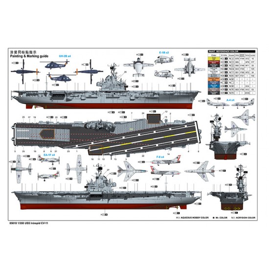 1/350 USS Intrepid CV-11 1/350 USS Intrepid CV-11