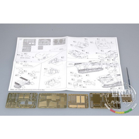 Upgrade & Conversion kit for 1/35 Dicker Max