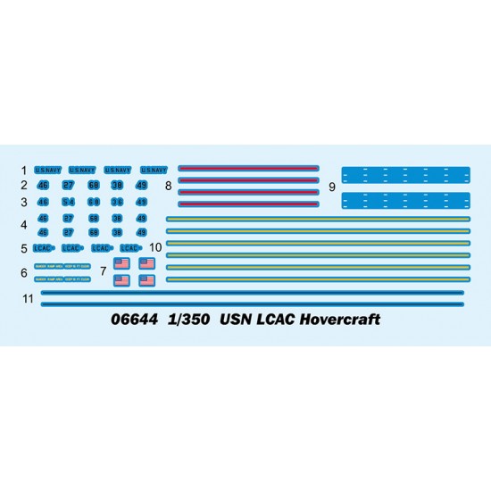 1/350 USN Landing Craft Air Cushion (LCAC) Hovercraft 1/350 USN Landing Craft Air Cushion (LCAC) Hovercraft
