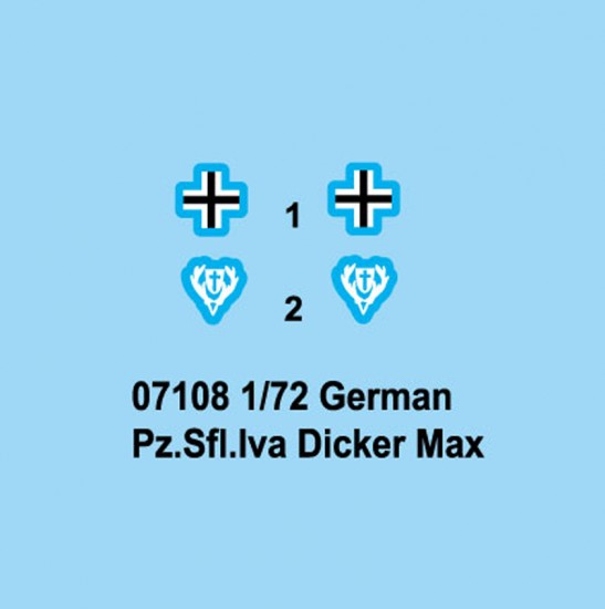 1/72 German Pz.Sfl.Iva Ausf.A 105mm Dicker Max