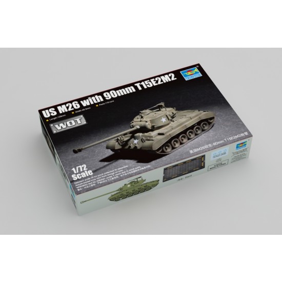 1/72 US M26 with 90mm T15E2M2