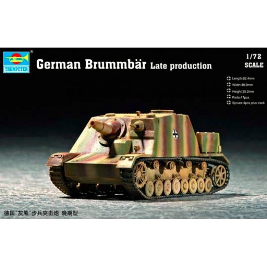 1/72 German Brummbar Late Production