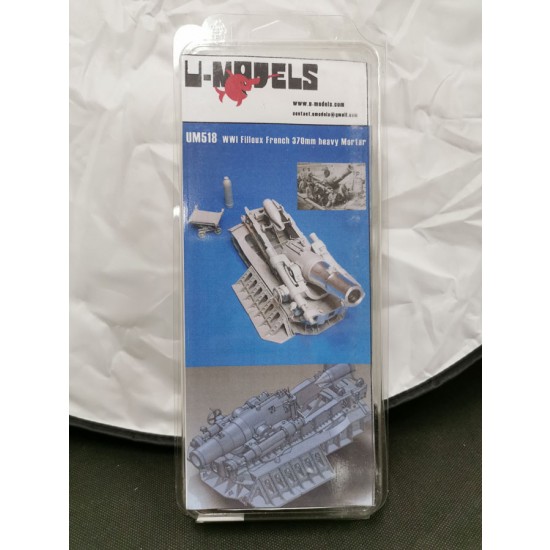 1/35 WWI French Filloux 370mm Heavy Mortar 1/35 WWI French Filloux 370mm Heavy Mortar