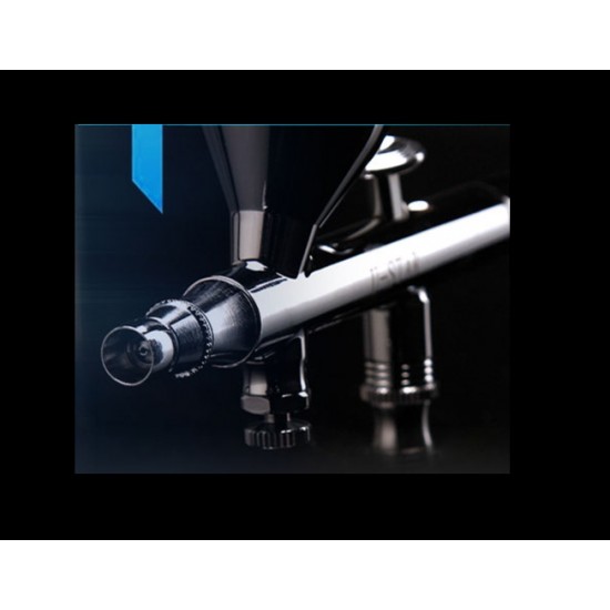 KP-45 0.3mm Dual Action Airbrush w/7cc Gravity Feed Cup KP-45 0.3mm Dual Action Airbrush w/7cc Gravity Feed Cup