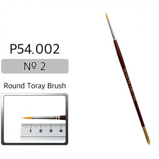 Round Toray Brush No.2 Paint Brush