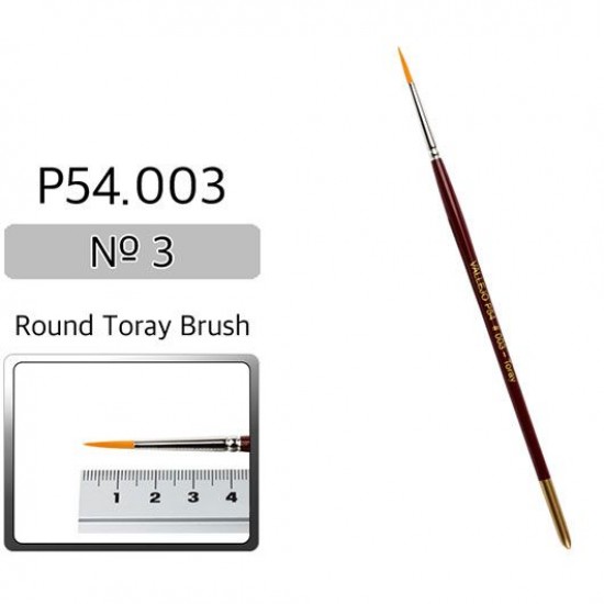 Round Toray Brush No.3 Paint Brush