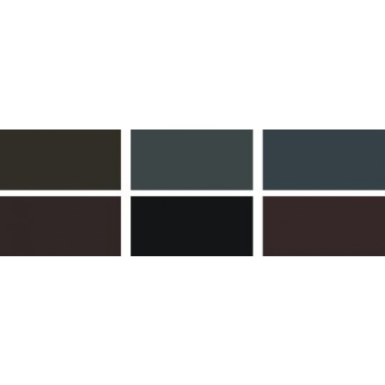 Shades of Black Colour set (22ml x 6)