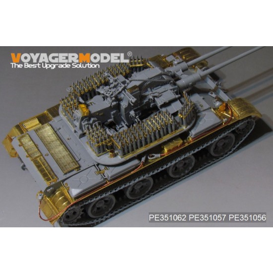 1/35 Soviet ZSU-57-2 SPAAG Turret Interior Upgrade Detail Set for Takom kit #2058