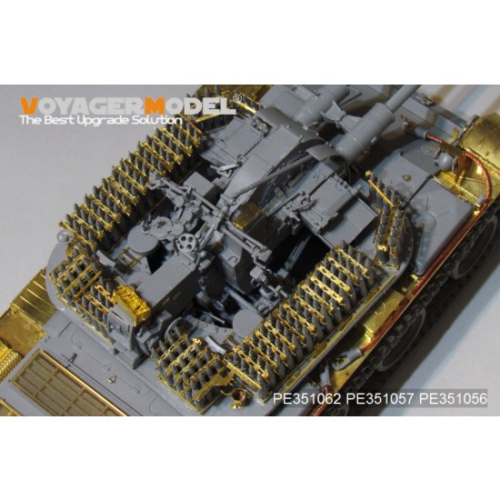 1/35 Soviet ZSU-57-2 SPAAG Turret Interior Upgrade Detail Set for Takom kit #2058