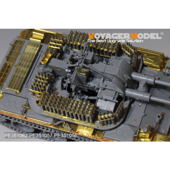 1/35 Soviet ZSU-57-2 SPAAG Turret Interior Upgrade Detail Set for Takom kit #2058