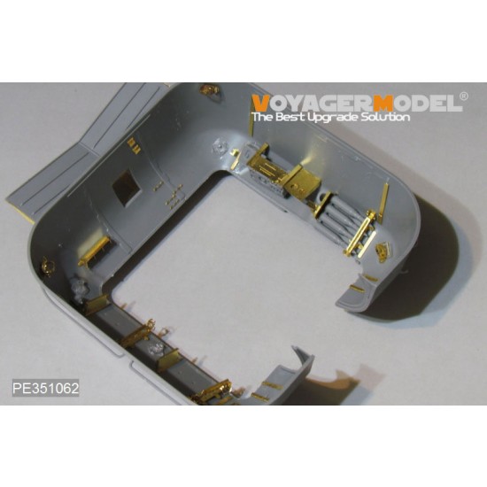1/35 Soviet ZSU-57-2 SPAAG Turret Interior Upgrade Detail Set for Takom kit #2058