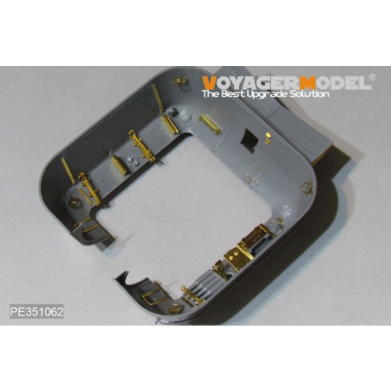 1/35 Soviet ZSU-57-2 SPAAG Turret Interior Upgrade Detail Set for Takom kit #2058