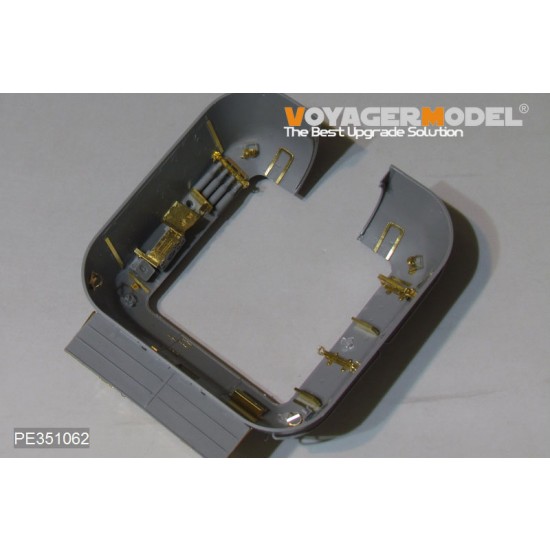 1/35 Soviet ZSU-57-2 SPAAG Turret Interior Upgrade Detail Set for Takom kit #2058