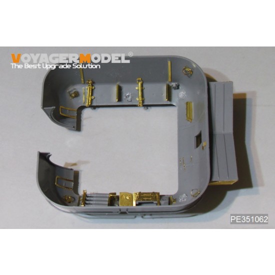 1/35 Soviet ZSU-57-2 SPAAG Turret Interior Upgrade Detail Set for Takom kit #2058