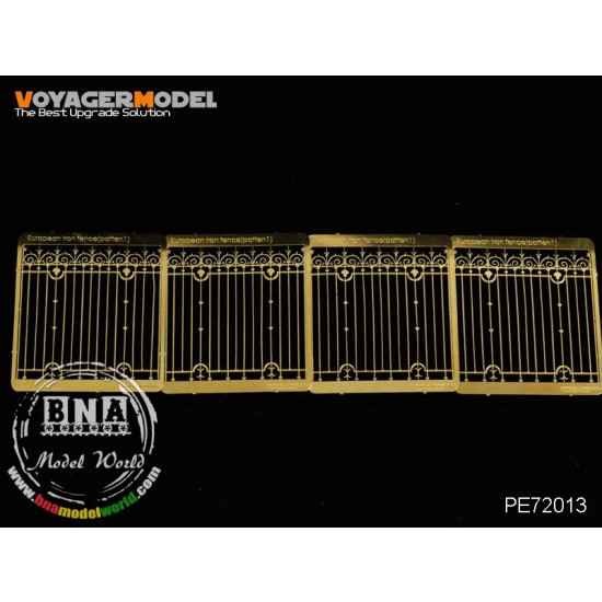 1/72 European Iron Fence (Pattern 1) for All