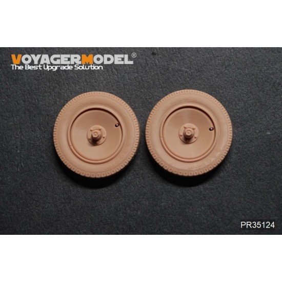 1/35 WWII German Sd.Kfz.250 /Sd.Kfz.10 Dunlop Standar Wheels Pattern 1/35 WWII German Sd.Kfz.250 /Sd.Kfz.10 Dunlop Standar Wheels Pattern